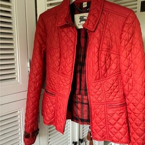 very cute fall burberry xs quilted jacket/coat OBO